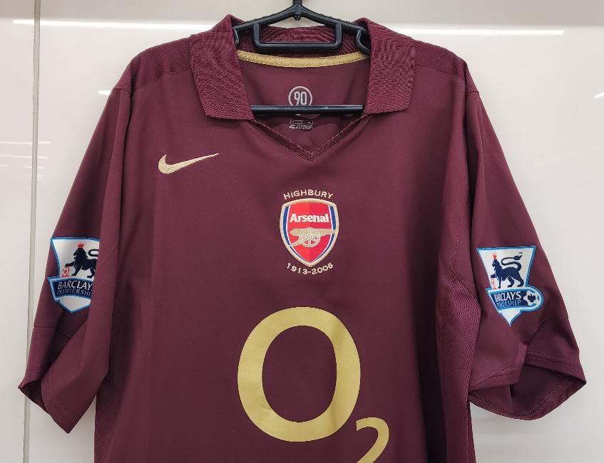 アーセナル（H）05/06 ラストハイバリー 、ファブレガス＃15 +