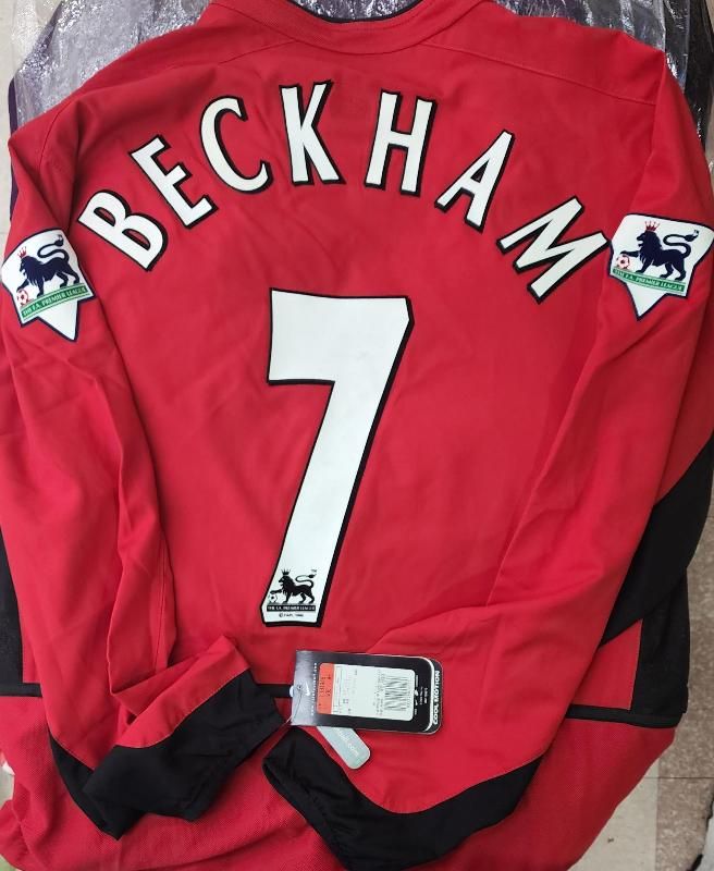 マンチェスター・ユナイテッド（H)02/03 長袖 ベッカム＃7 + EPL