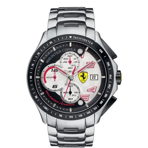 スクーデリア・フェラーリ 腕時計 レースデイ 0830085 ホワイト
