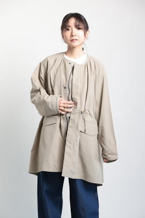 LE GLAZIK(ル グラジック) ナイロン カラーレスコート - YAMAROKU