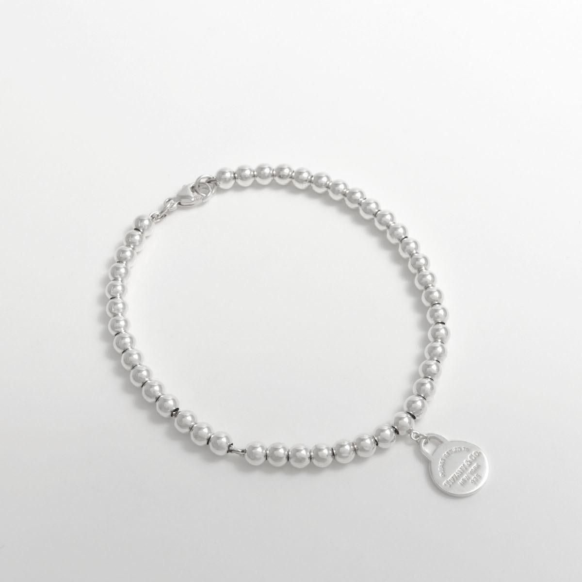 レディース] ティファニーリターントゥ ラウンドタグ ブレスレット