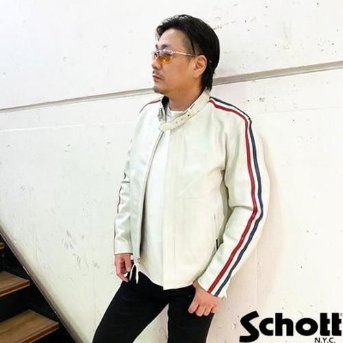 送料無料】【Schott】クラシック レーサー ジャケット／SCH