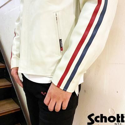 送料無料】【Schott】クラシック レーサー ジャケット／SCH