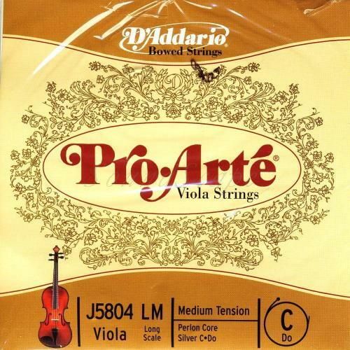 ダダリオ プロアルテ ビオラ弦C線｜低音の土台をやさしく安定