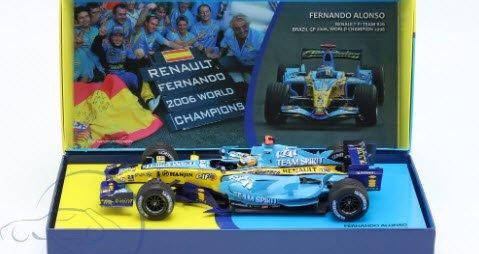 ミニチャンプス 147061801 1/18 ルノー R26 #1 2位 ブラジルGP F1