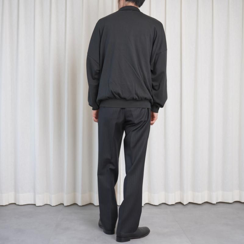 25A/W】【AURALEE オーラリー】 SUPER HIGH GAUGE SWEAT ZIP BLOUSON