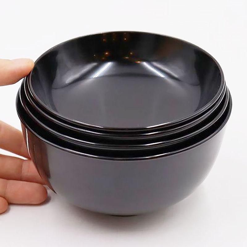 黒塗り 真塗 四つ椀 昭和 和食器 普段使い おもてなし アンティーク