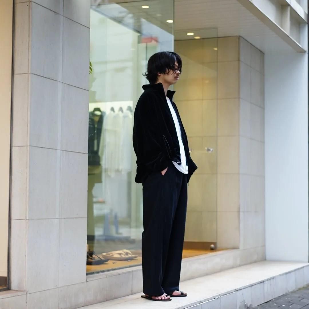 Graphpaper (グラフペーパー) Compact Velour Track Jacket(GM253