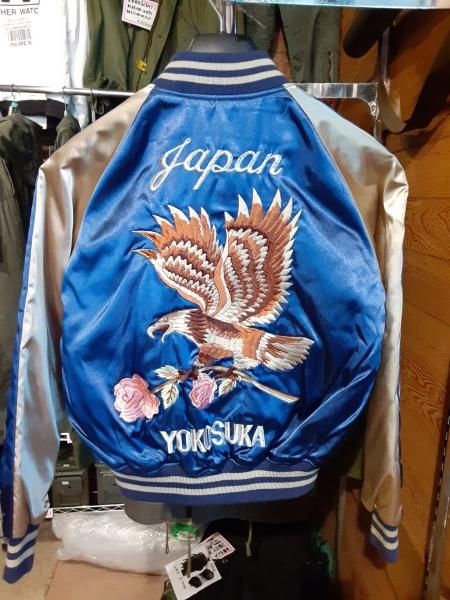 スカジャン 鷹バラ | 横須賀 - ミリタリーショップ FUJI