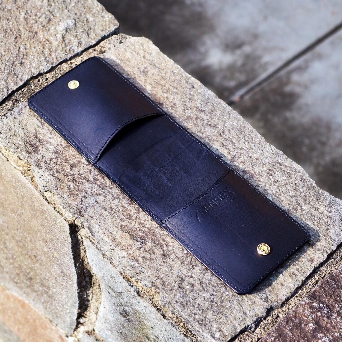 7SENSE】クロコダイル・ポロサス・パスケース＆名刺入れ(カードケース