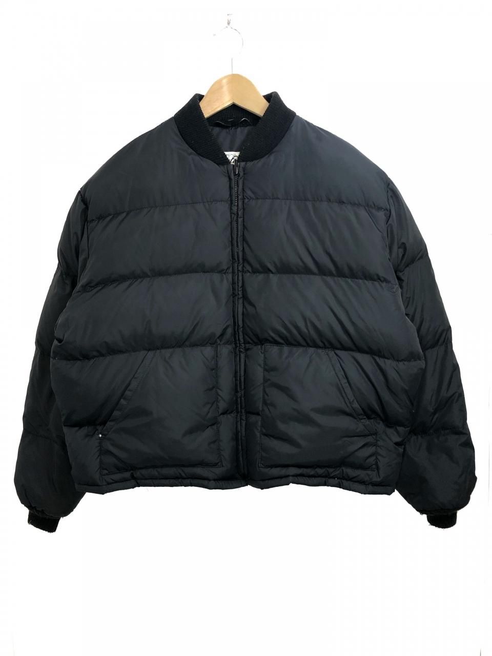 USA製 Schott Down Jacket 黒 L ショット ダウンジャケット グース