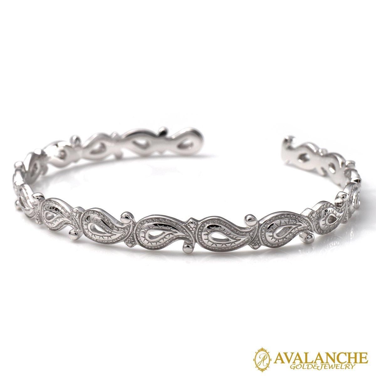 シルバー バングル 幅6mm 18cm - AVALANCHE OFFICIAL STORE
