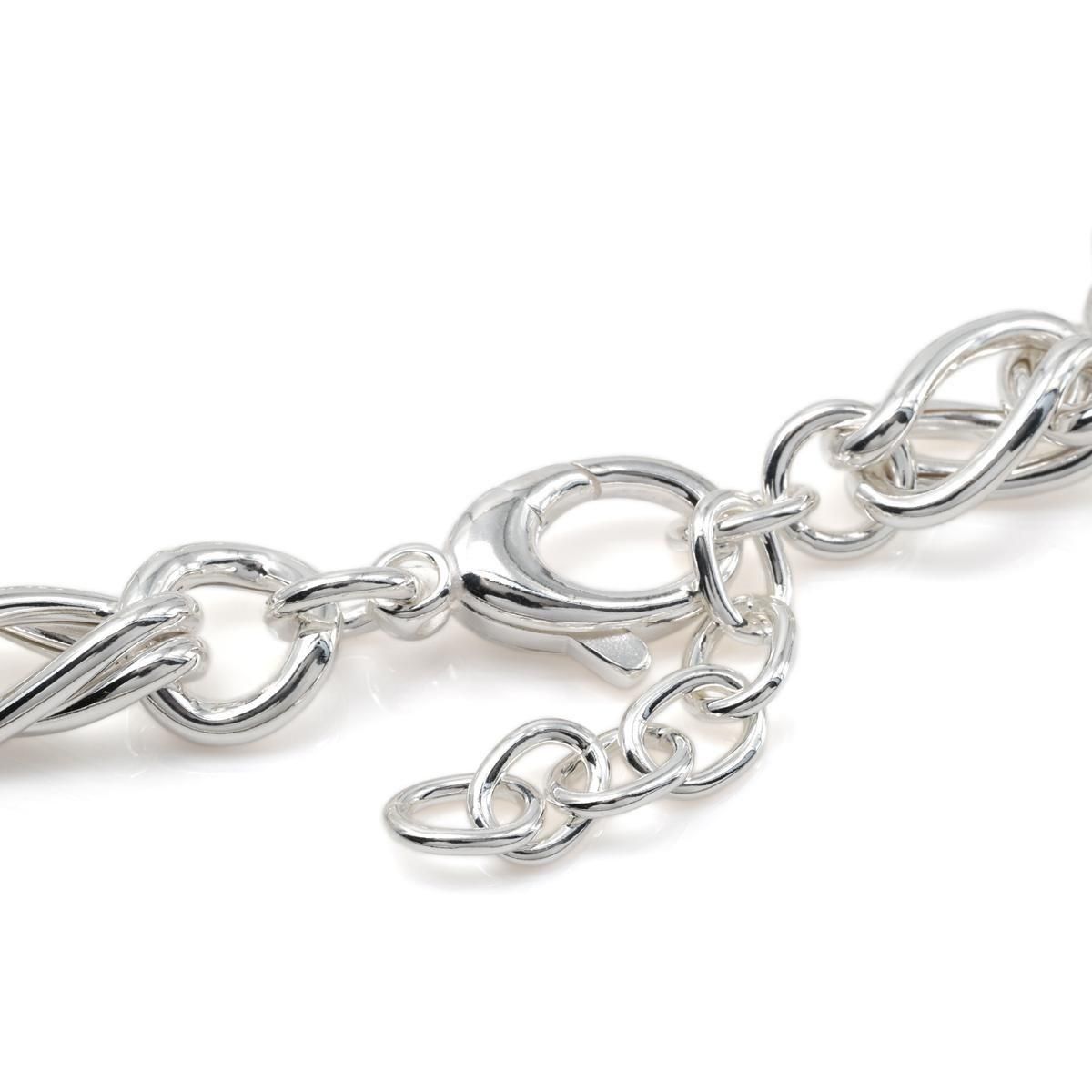 シルバー ブレスレット 幅11mm 19cm-23cm GIU727-SS - AVALANCHE