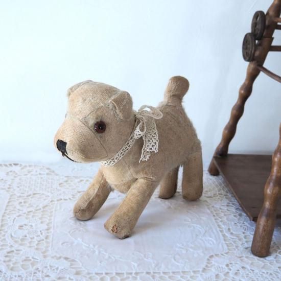 アンティーク 犬のぬいぐるみ | イギリスアンティーク 犬のぬいぐるみ