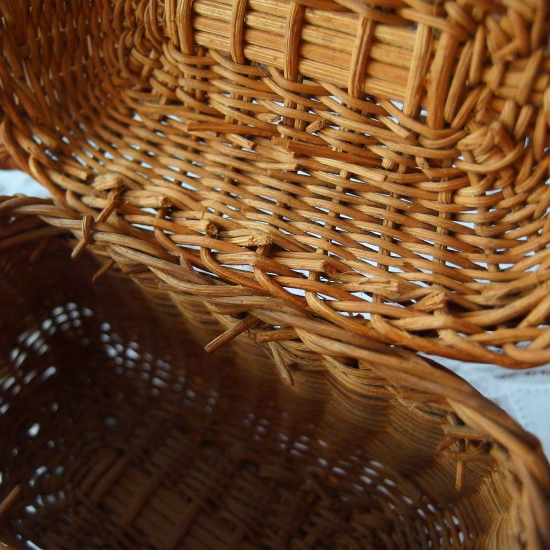 アンティーク バスケット パニエ | フランス ドールパニエ 人形用の