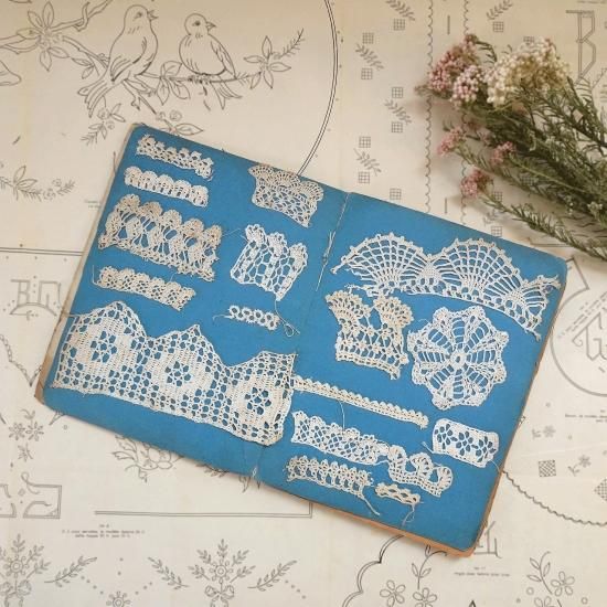 アンティーク ソーイングセット | フランス クロッシェレースの