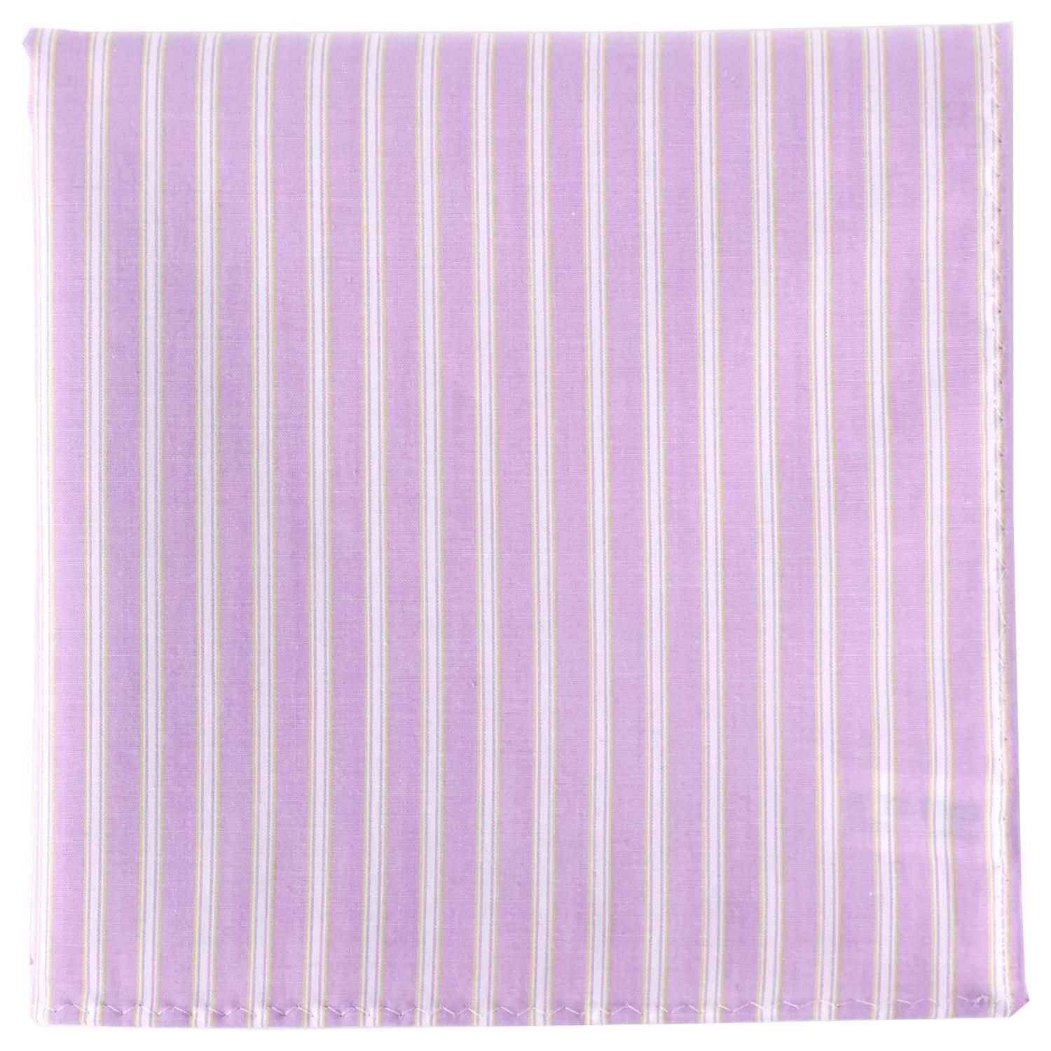 ピンクイエローポプリンストライプハンカチ | H TOKYO ハンカチ | OLD