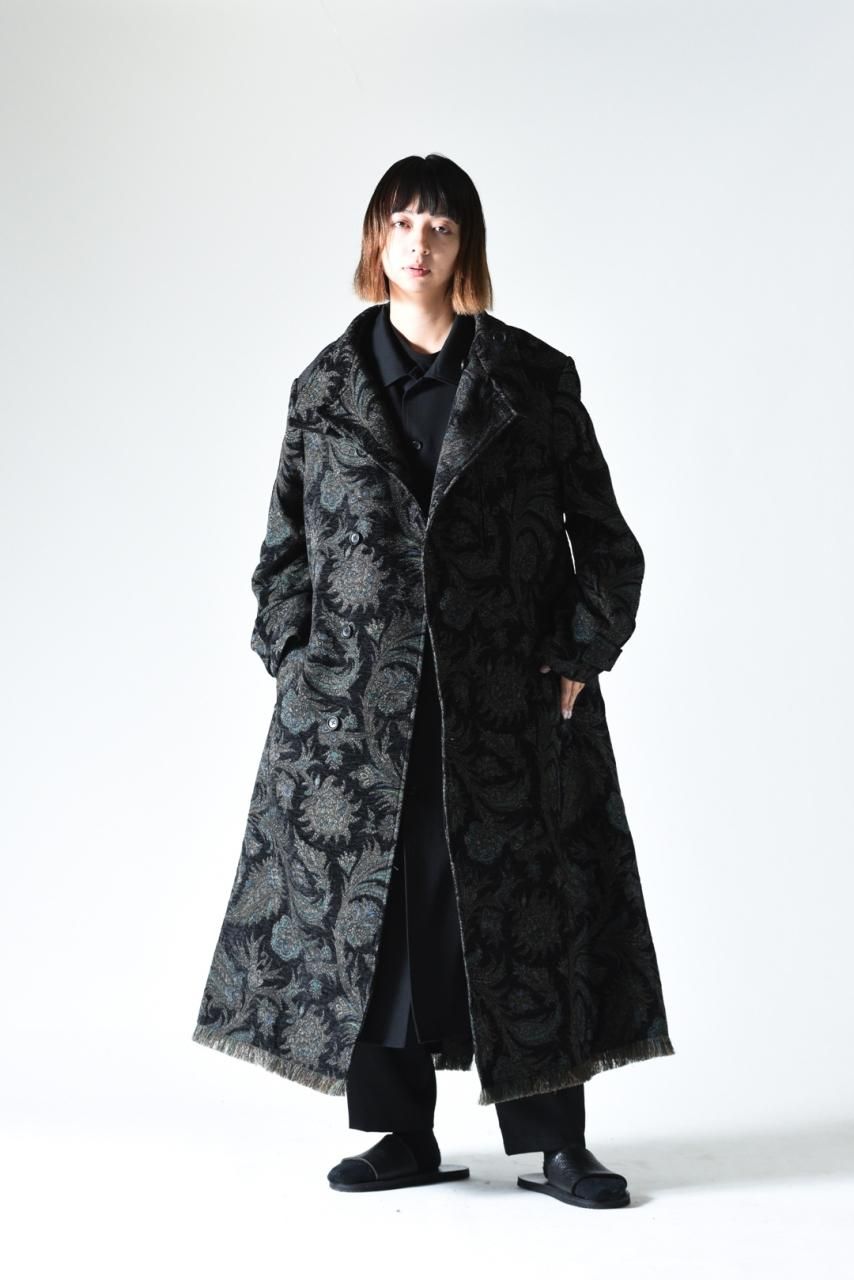 Yohji Yamamoto POUR HOMME 墨染めゴブランビッグコート - Ka na ta