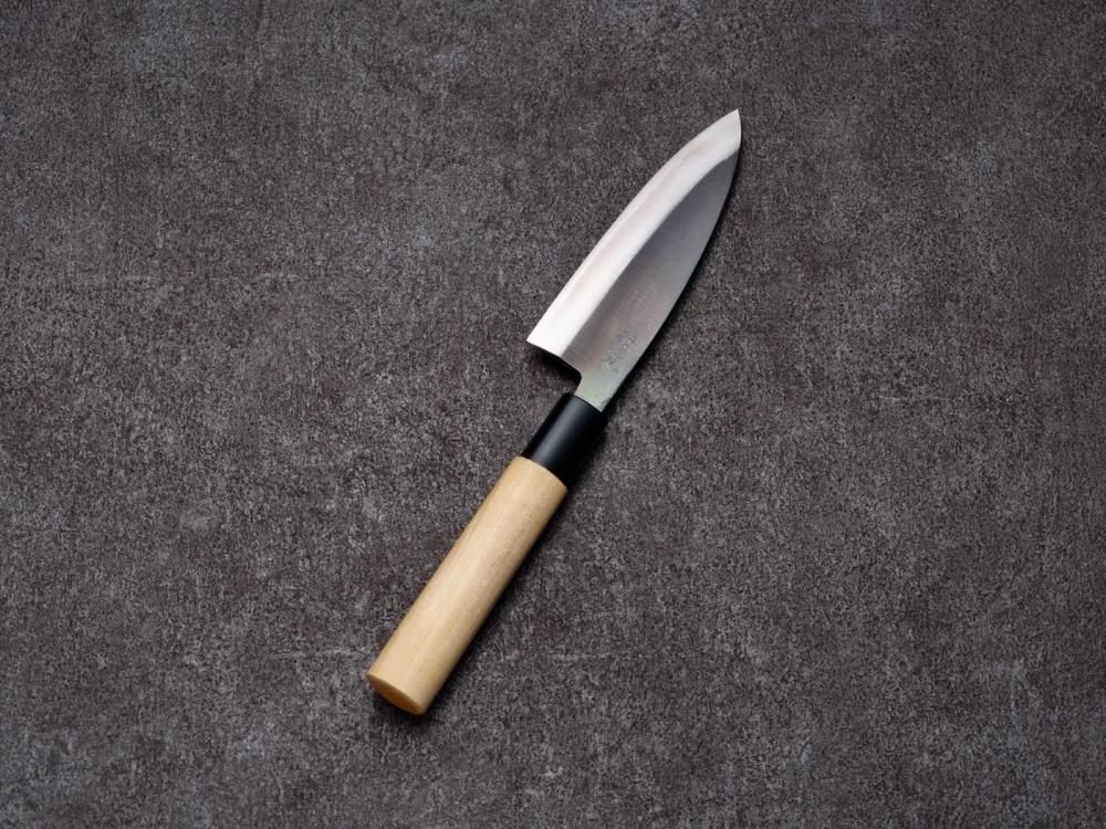 イカ割き包丁 120mm | 小出刃・両刃 - ≪能登包丁通販≫ 明治四十一年