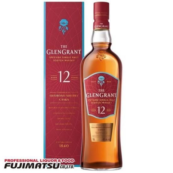数量限定】グレングラント 12年 シェリーカスクフィニッシュ 700ml