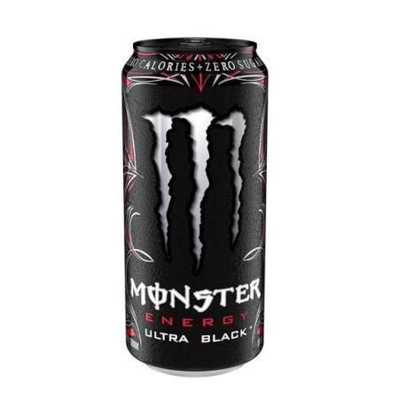 Ultra Black 500ml 12本セット (エナジードリンク) - Monster Energy