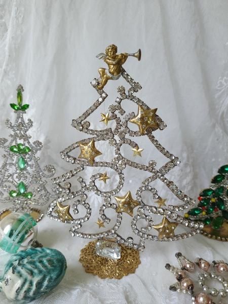 チェコ製手作りガラスクリスマスツリー