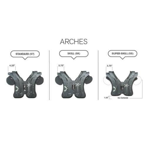 XTECHPADS X2 ショルダーパッド スーパースキルポジション - TWO