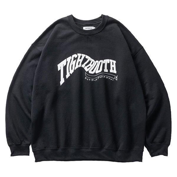 soldout! _ TBPR FW24-SW06 ACID LOGO CREW SWEAT SHIRT ◇ TIGHTBOOTH