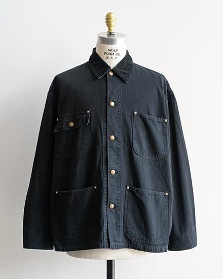 orslow / オアスロウ】Relax Fit Oxford Coverall ”Black