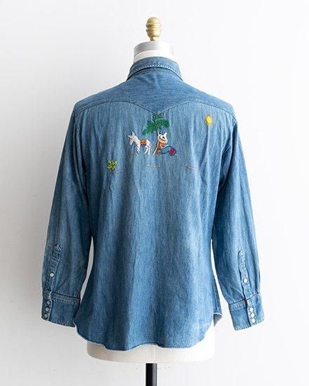 VINTAGE】60s Wrangler 27MW Western Shirt 