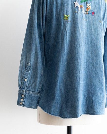 VINTAGE】60s Wrangler 27MW Western Shirt 