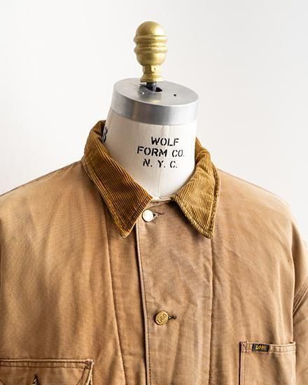 VINTAGE】70s Lee 92-LJ ”Brown Duck” Coverall 『Made In USA』