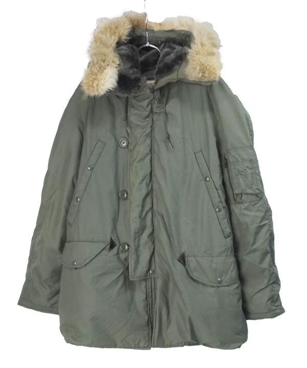 米軍 N-3B フライトジャケット 6279H (L) 1968年 実物 コヨーテ 古着屋