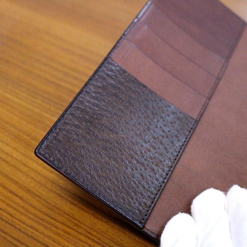 通販][送料無料] KNOX オーセン システム手帳 ダークブラウン バイブル