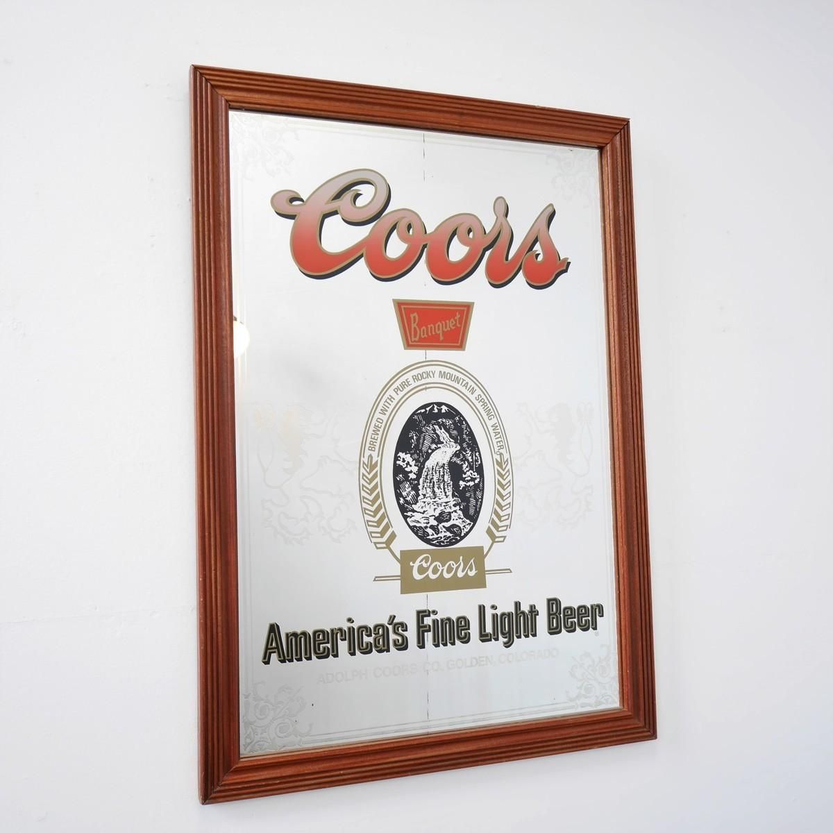 3829 アメリカ ヴィンテージ パブミラー Coors クアーズ - アメリカの