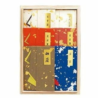 山田松香木店の香木 六国列香詰合 桐箱入