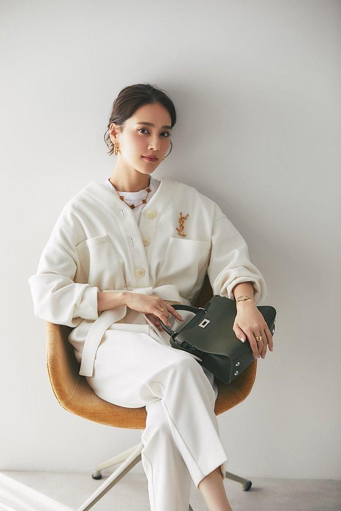 ウールライクオールインワン(オフホワイト) - seventen