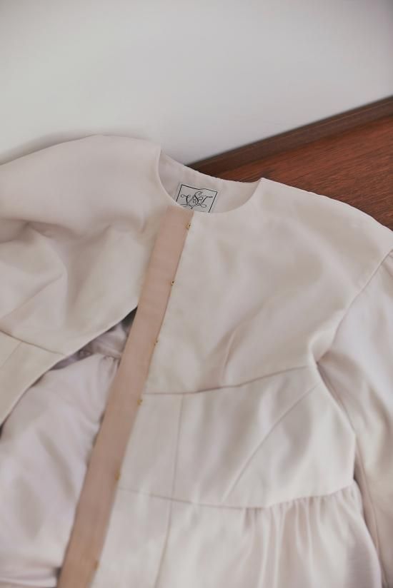 シアーオーガンジーコート(ライトピンク) - seventen