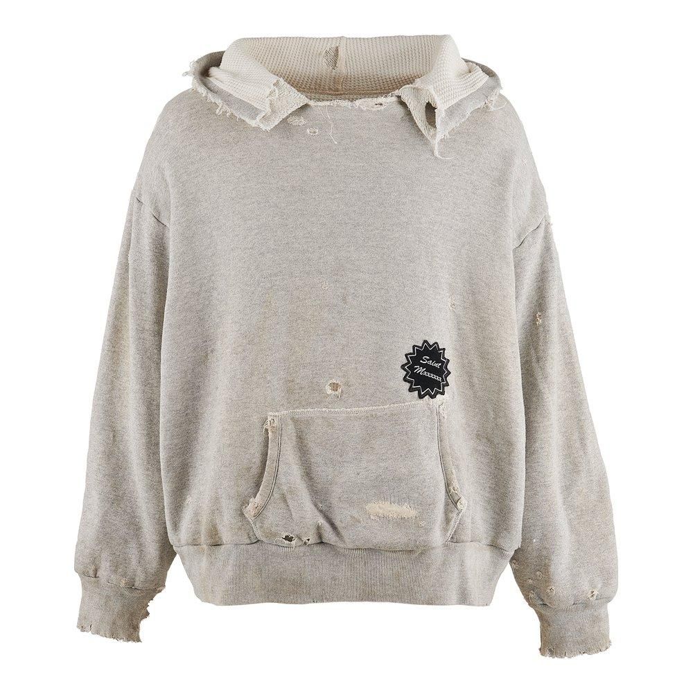 SAINT MXXXXXX(セントマイケル) 商品ページ - HOODIE DOUBLE FACE / GRAY