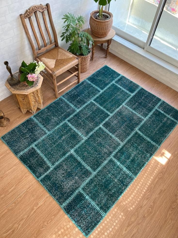 オールド絨毯 ヴィンテージラグ ヴィンテージ加工ラグ 中央アナトリア