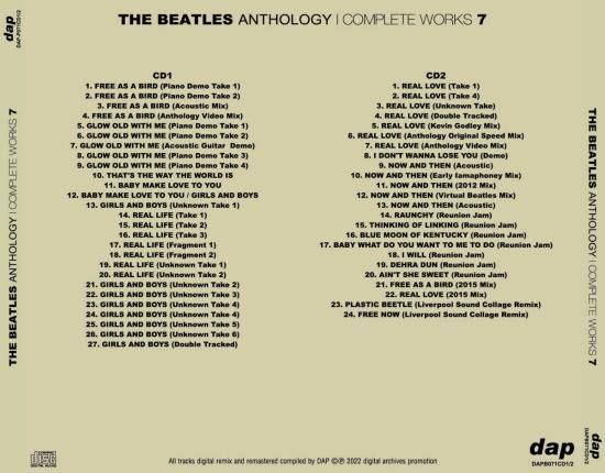 THE BEATLES / ANTHOLOGY : COMPLETE WORKS 7 (2CD)