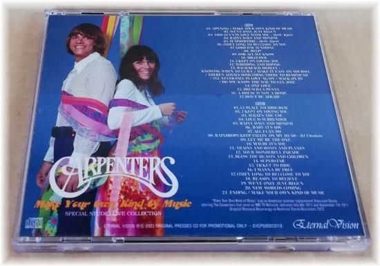 CARPENTERS / MAKE YOUR OWN KIND OF MUSIC : SPECIAL STUDIO LIVE