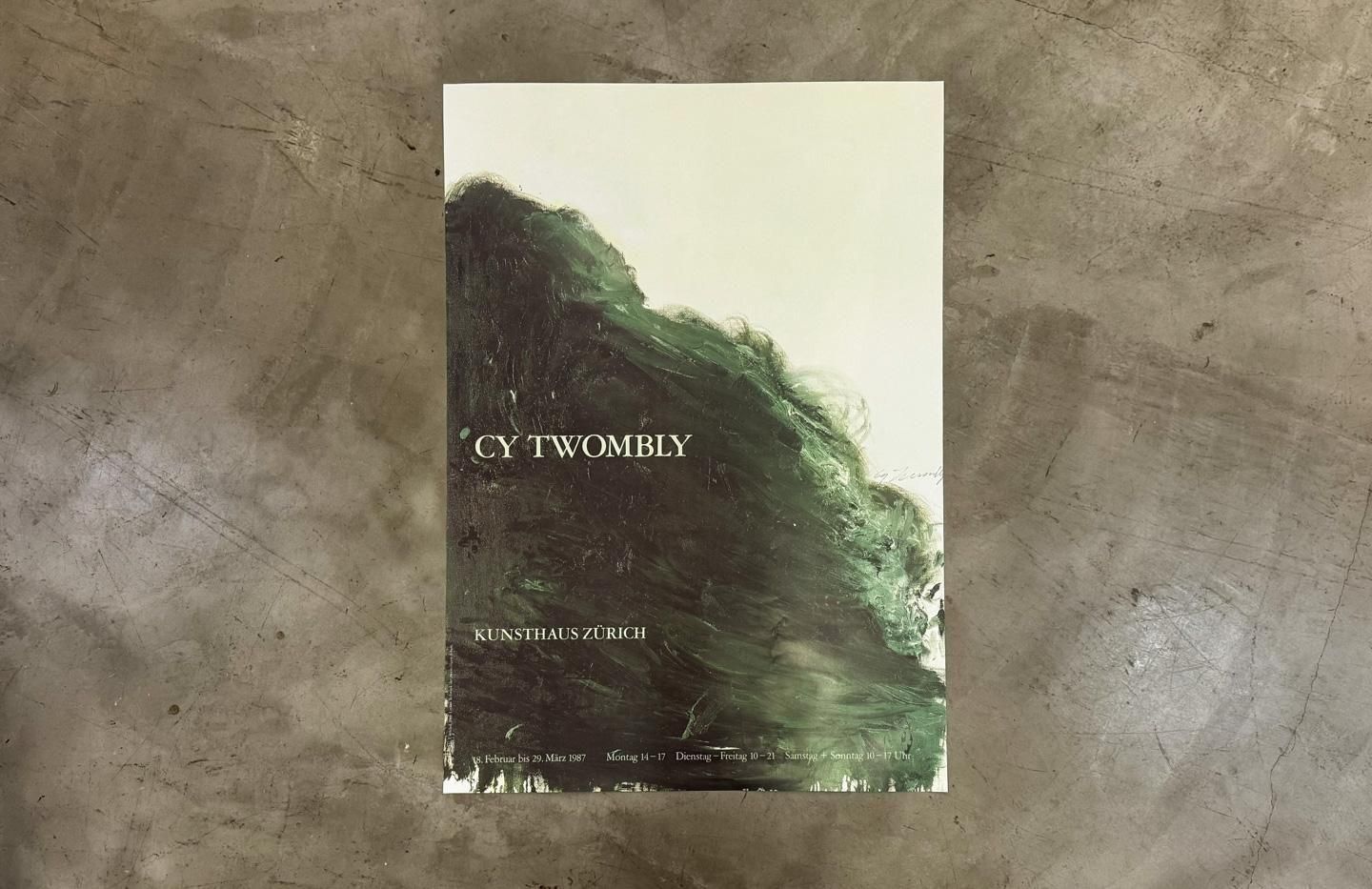 Cy Twombly ポスター | エキシビション - ポスター専門店 KNAPFORD
