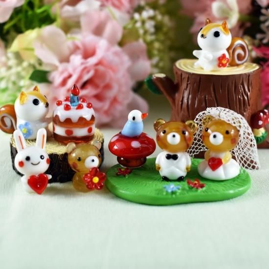 Midori ガラス細工 ミニチュア maron♡'s様専用 ガラス細工 ミニチュア