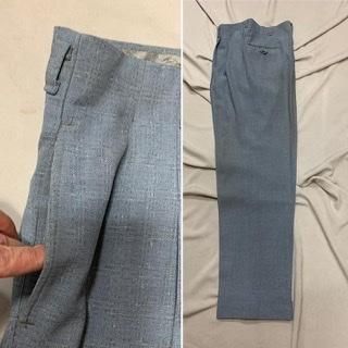 50s カスリネップ スラックス パンツ ギャバパンツ ヴィンテージ 古着