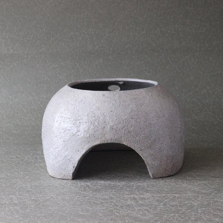 閑心窯 大杉康伸 かまどはん 緑×グレー - 作家ものの器と生活雑貨 on