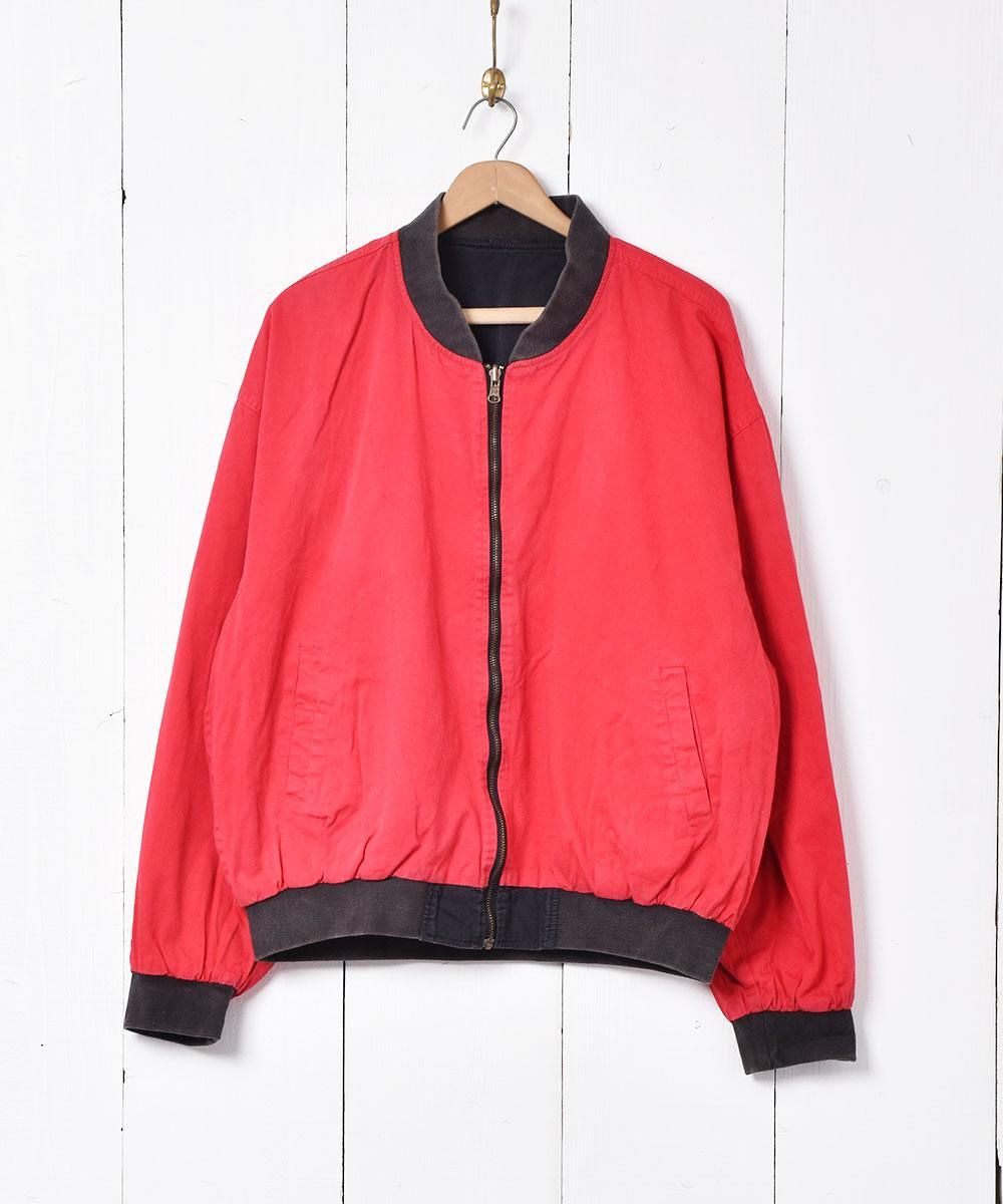 Marlboro リバーシブルブルゾン - 古着屋グレープフルーツ ムーン