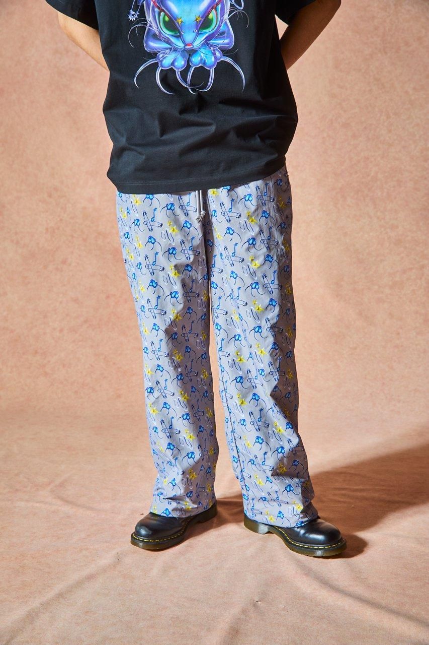 総柄ナイロンパンツ - ROY reflect overjoy