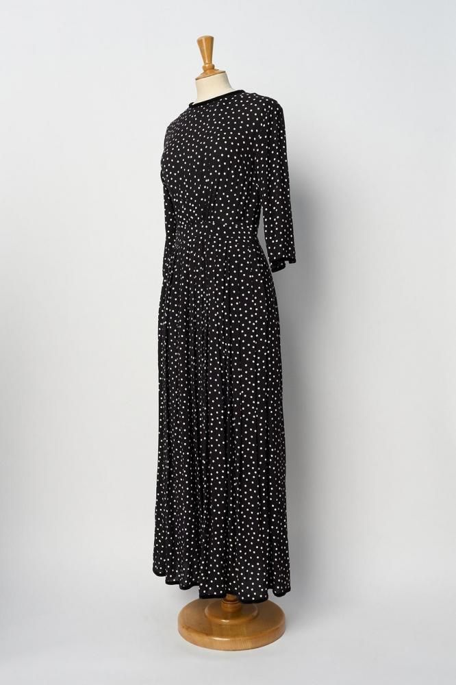 ロングワンピース ドット - SINME ONLINE STORE