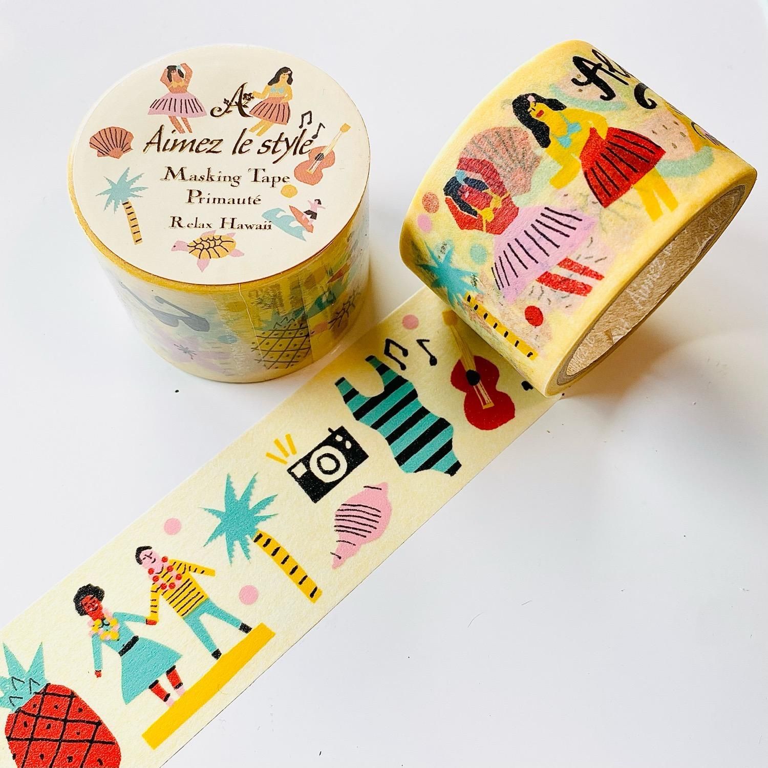Aimez le style(エメルスタイル) マスキングテープ リラックスハワイ